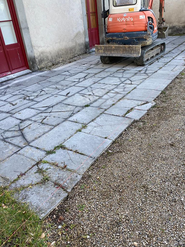 Aménagements extérieurs en maçonnerie dans le Chablais