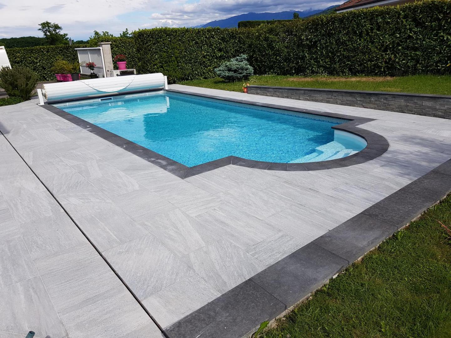 Construction de piscines maçonnées dans le Chablais