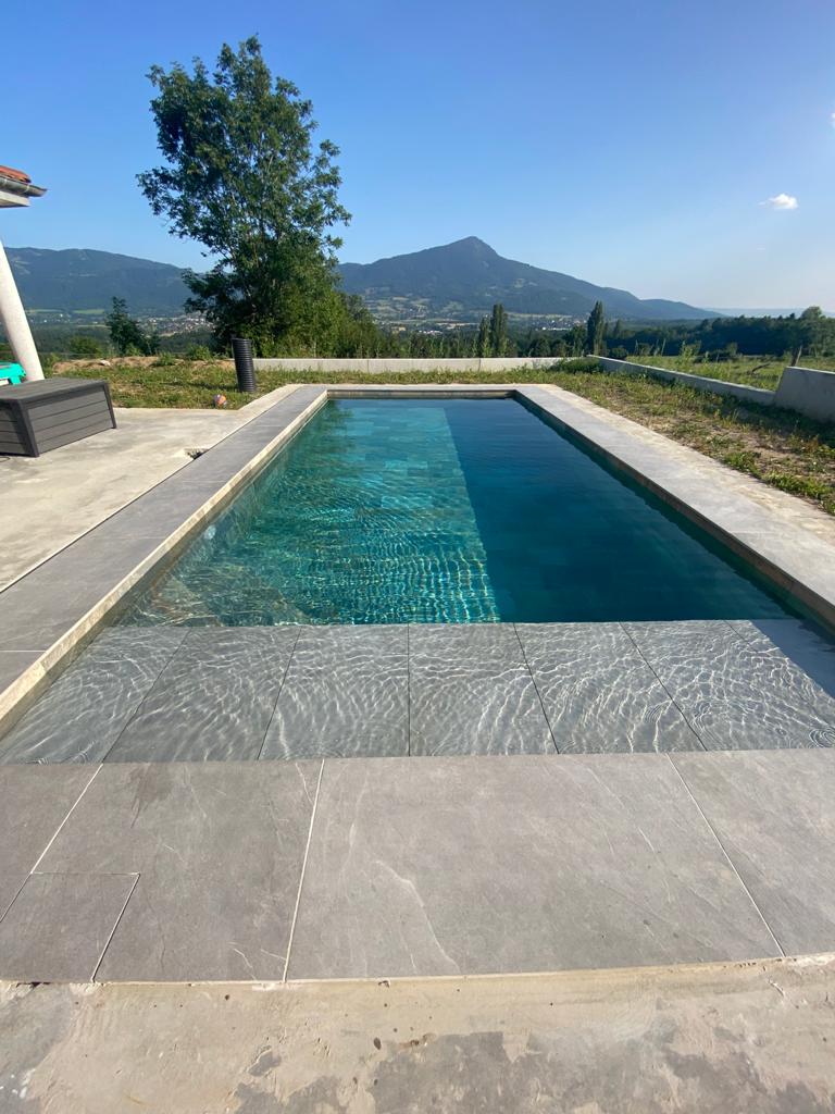 Construction de piscine maçonnées dans le Chablais